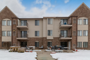 The exterior of American House. Some rooms come with a balcony!