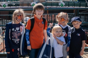 The kids were having a blast!