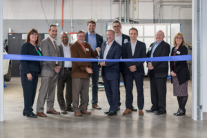 The ribbon cutting ceremony!