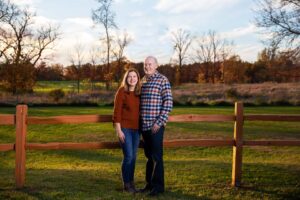 Couples Fall Portrait
