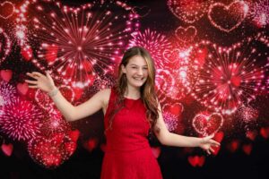 Valentine's Fireworks Mini Session