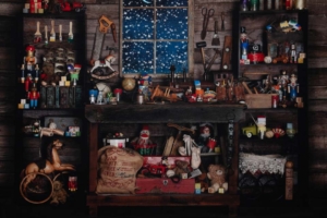 Santa's Workshop Santa's Wokshop Background